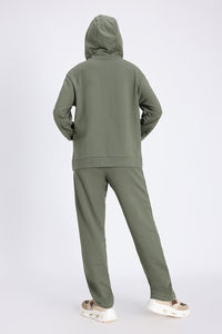 Zivame Knit Cotton Loungewear Set - Four Leaf Clover — thumbnail 5